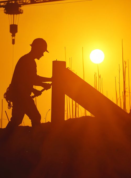 ilustracion del sitio de construccion